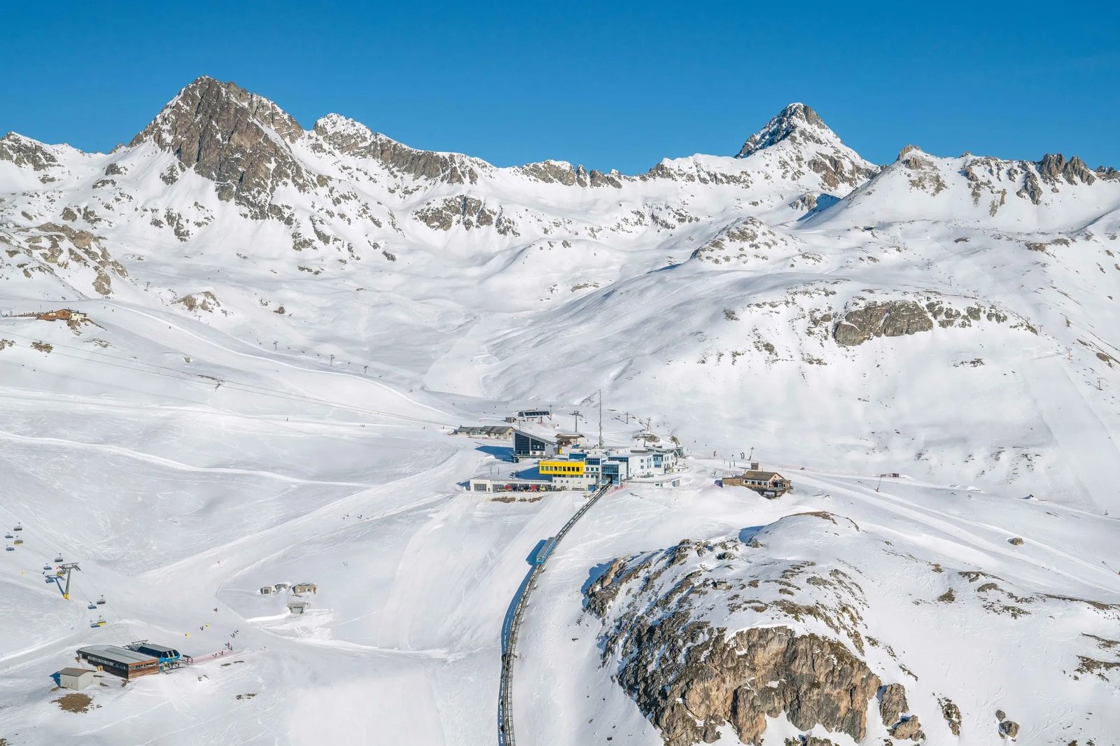 Corviglia from above