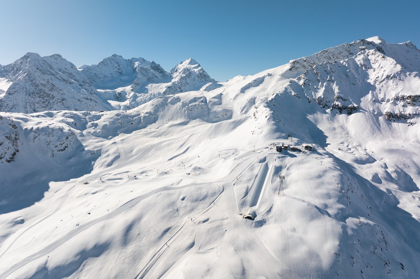 Corvatsch from above
